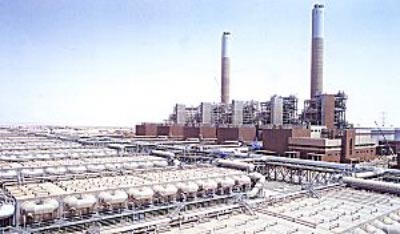 Currently the largest Multi-Stage Flash desalination plant in the world