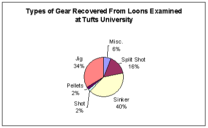 Types of Gear Recovered from Loons